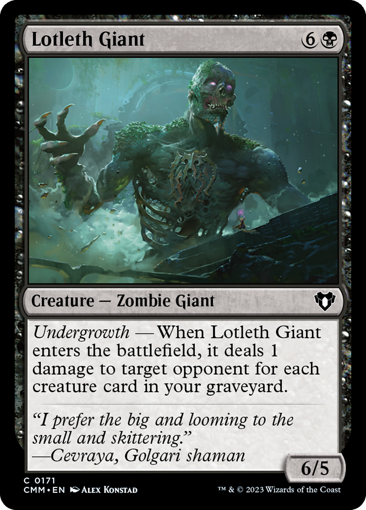 Lotleth Giant [Commander Masters] - Magic: The Gathering - Card Brawlers | Quebec | Canada |