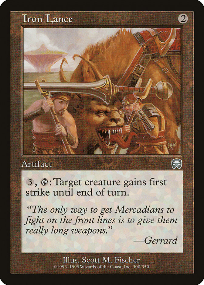 Iron Lance [Mercadian Masques] - Magic: The Gathering - Card Brawlers | Quebec | Canada |