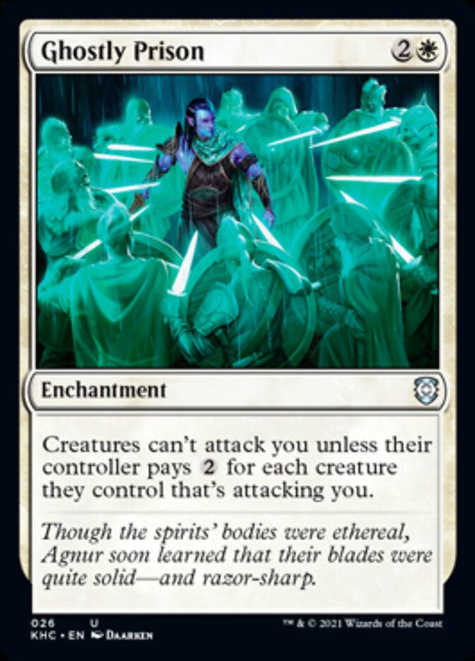 Ghostly Prison [Kaldheim Commander] - Magic: The Gathering - Card Brawlers | Quebec | Canada |