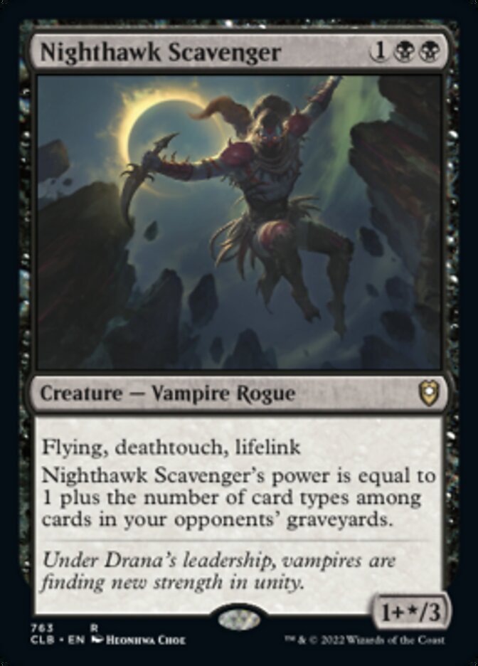 Nighthawk Scavenger [Commander Legends: Battle for Baldur's Gate] - Magic: The Gathering - Card Brawlers | Quebec | Canada |