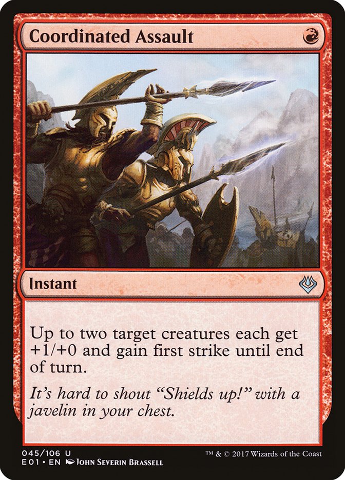 Coordinated Assault [Archenemy: Nicol Bolas] - Magic: The Gathering - Card Brawlers | Quebec | Canada |