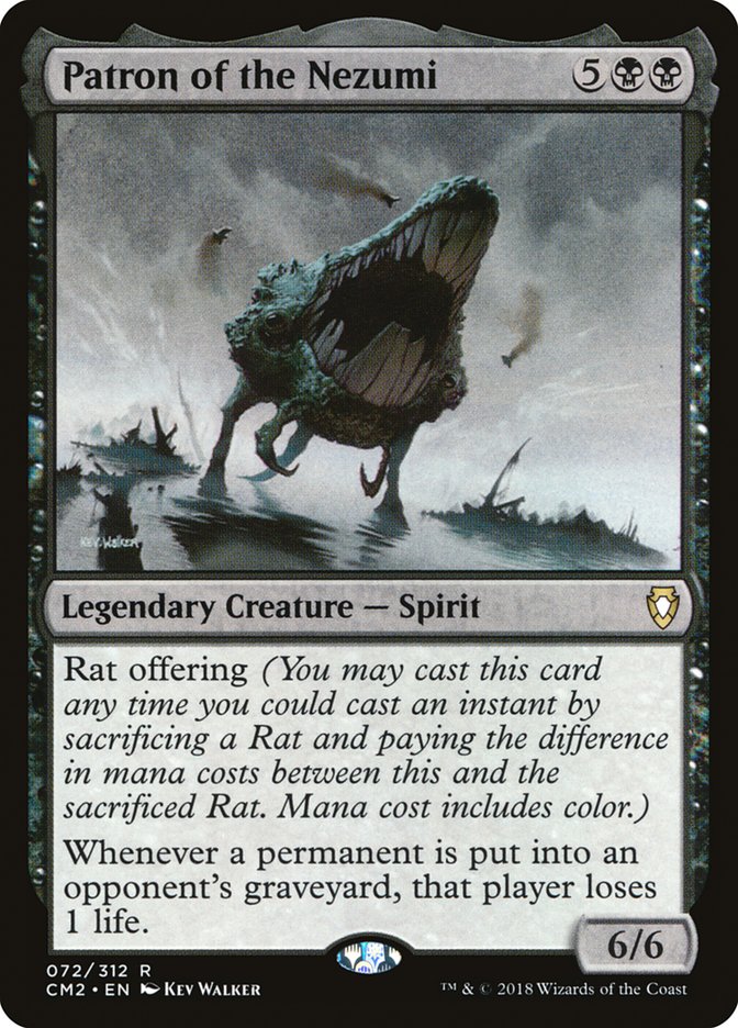 Patron of the Nezumi [Commander Anthology Volume II] - Magic: The Gathering - Card Brawlers | Quebec | Canada |