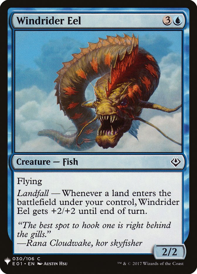 Windrider Eel [Mystery Booster] - Magic: The Gathering - Card Brawlers | Quebec | Canada |