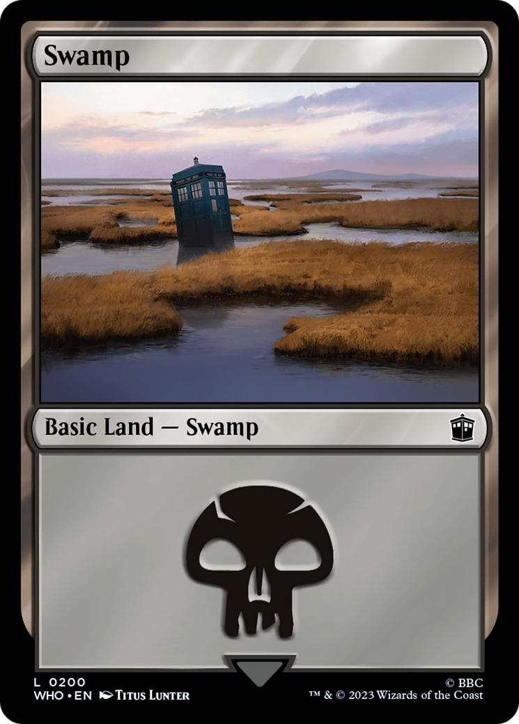 Swamp (0200) [Doctor Who] - Magic: The Gathering - Card Brawlers | Quebec | Canada |