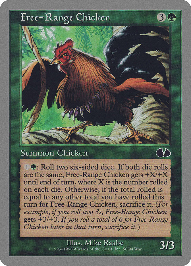 Free-Range Chicken [Unglued] - Magic: The Gathering - Card Brawlers | Quebec | Canada |