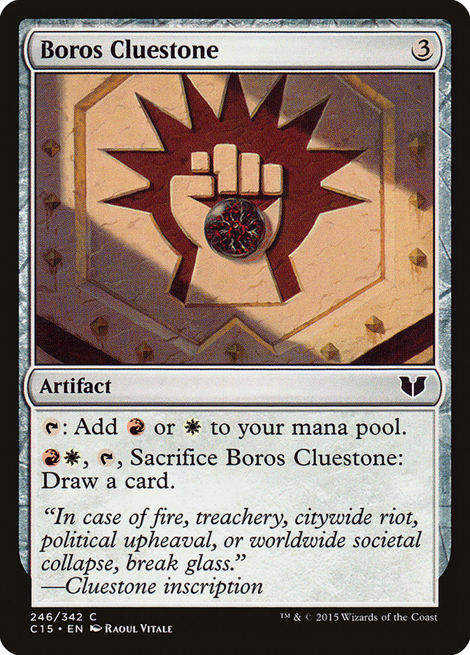 Boros Cluestone [Commander 2015] - Magic: The Gathering - Card Brawlers | Quebec | Canada |