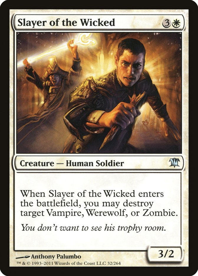 Slayer of the Wicked [Innistrad] - Magic: The Gathering - Card Brawlers | Quebec | Canada |