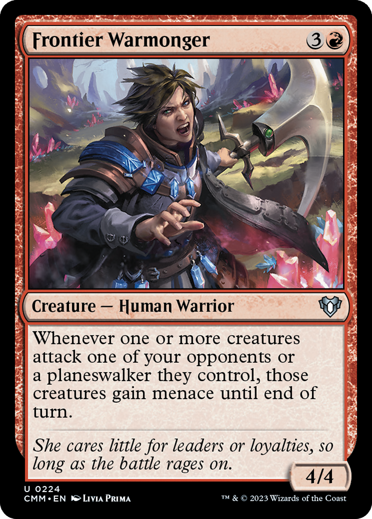 Frontier Warmonger [Commander Masters] - Magic: The Gathering - Card Brawlers | Quebec | Canada |