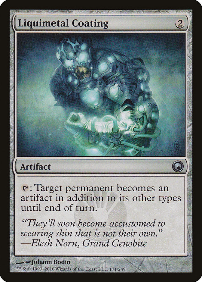 Liquimetal Coating [Scars of Mirrodin] - Magic: The Gathering - Card Brawlers | Quebec | Canada |