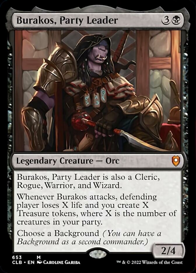Burakos, Party Leader [Commander Legends: Battle for Baldur's Gate] - Magic: The Gathering - Card Brawlers | Quebec | Canada |