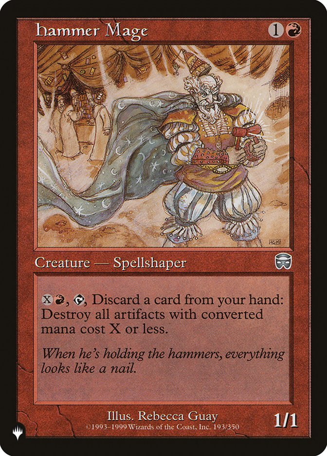 Hammer Mage [The List] - Magic: The Gathering - Card Brawlers | Quebec | Canada |