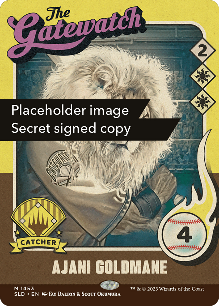 Ajani Goldmane (745) (Autographed) [Secret Lair Drop Series] - Magic: The Gathering - Card Brawlers | Quebec | Canada |