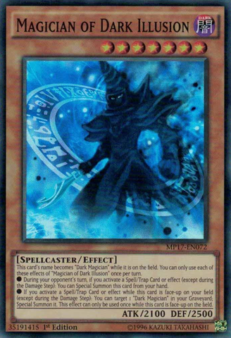 Magician of Dark Illusion [MP17-EN072] Super Rare - Yu-Gi-Oh! - Card Brawlers | Quebec | Canada |