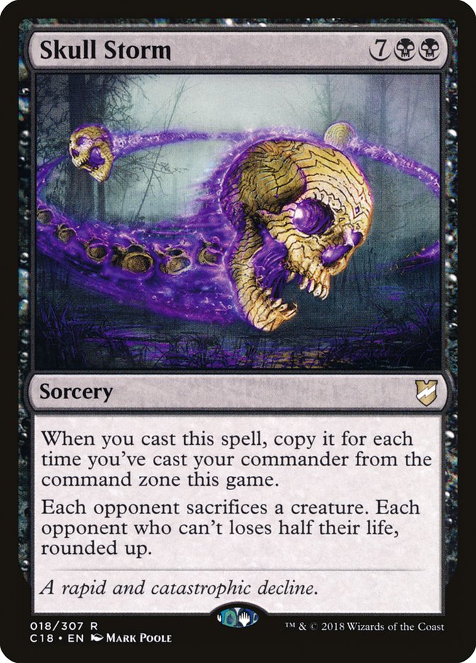 Skull Storm [Commander 2018] - Magic: The Gathering - Card Brawlers | Quebec | Canada |