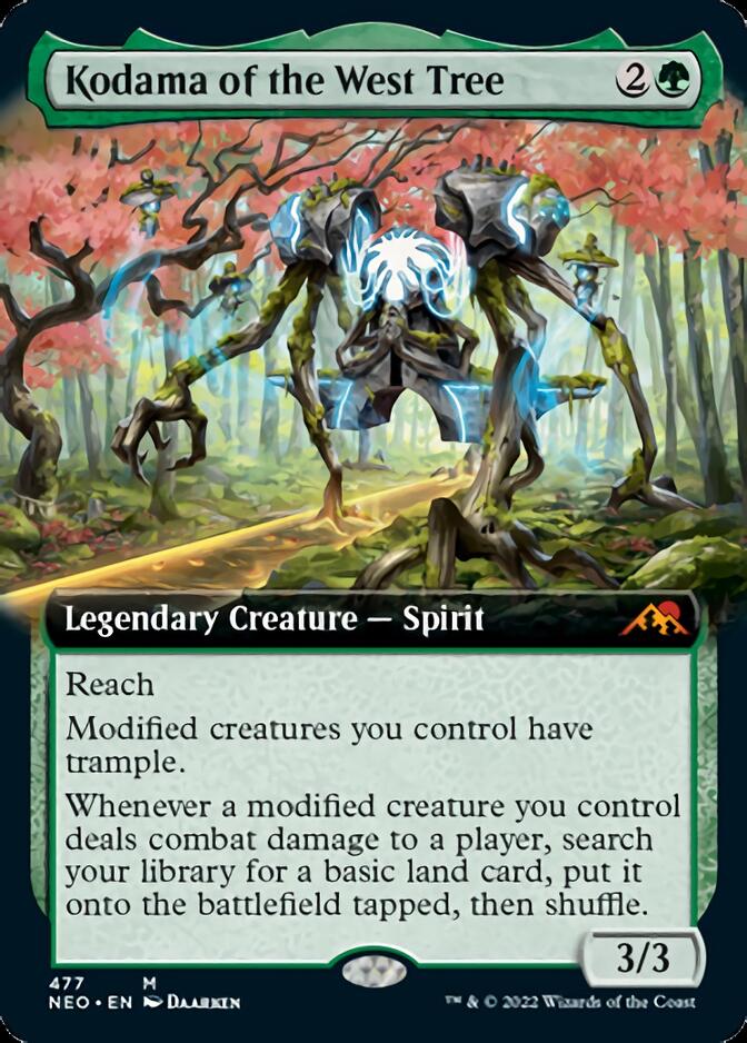Kodama of the West Tree (Extended Art) [Kamigawa: Neon Dynasty] - Magic: The Gathering - Card Brawlers | Quebec | Canada |
