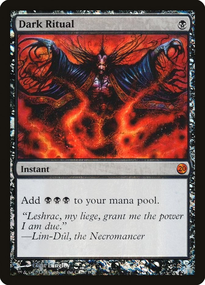Dark Ritual [From the Vault: Twenty] - Magic: The Gathering - Card Brawlers | Quebec | Canada |