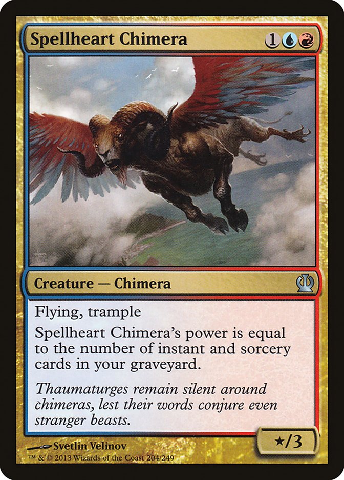 Spellheart Chimera [Theros] - Magic: The Gathering - Card Brawlers | Quebec | Canada |
