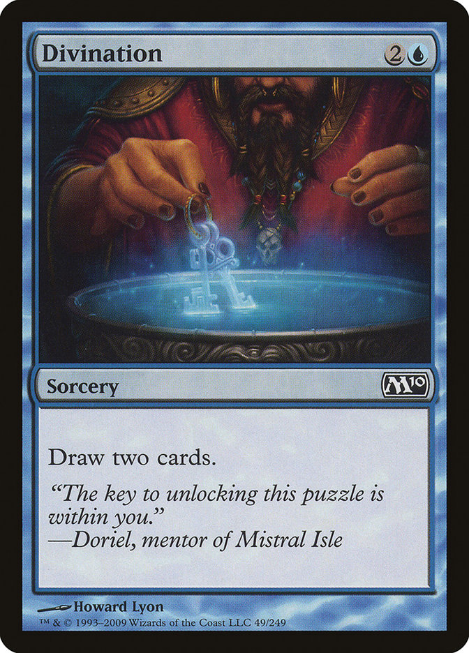 Divination [Magic 2010] - Magic: The Gathering - Card Brawlers | Quebec | Canada |