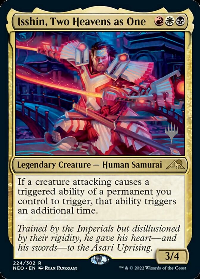 Isshin, Two Heavens as One (Promo Pack) [Kamigawa: Neon Dynasty Promos] - Magic: The Gathering - Card Brawlers | Quebec | Canada |