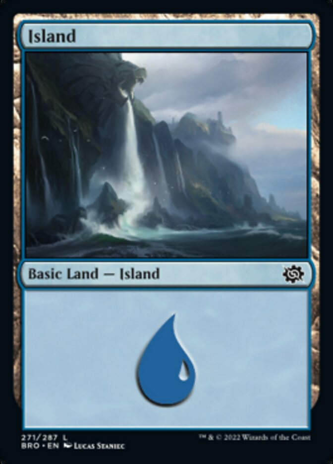 Island (271) [The Brothers' War] - Magic: The Gathering - Card Brawlers | Quebec | Canada |