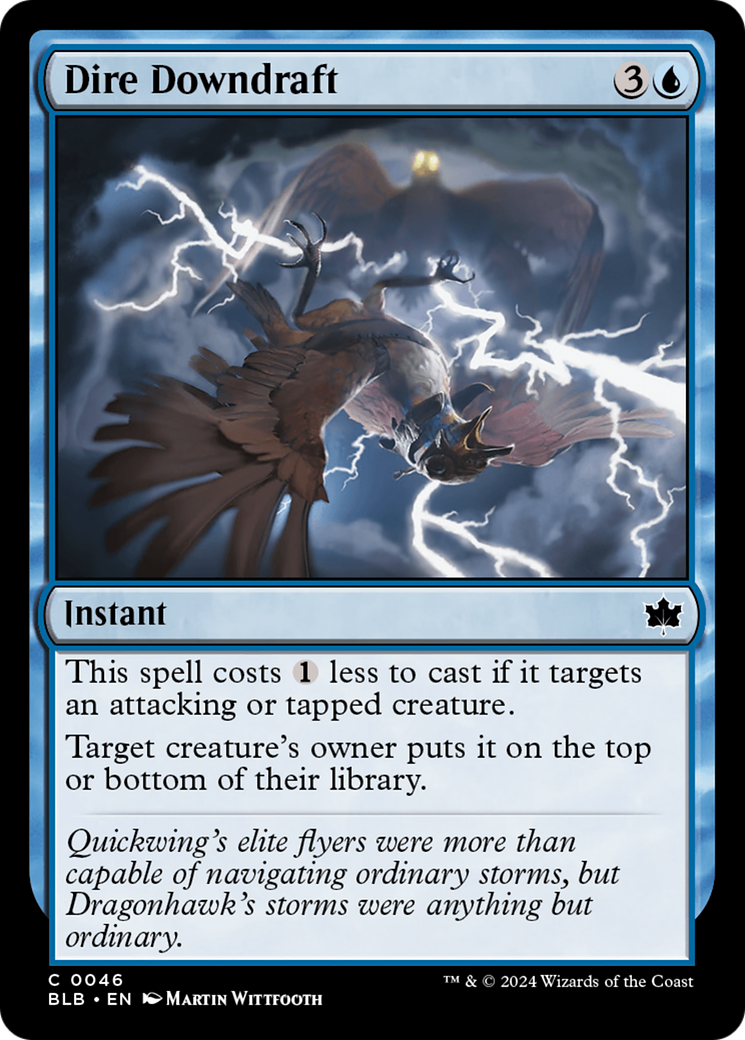 Dire Downdraft [Bloomburrow] - Magic: The Gathering - Card Brawlers | Quebec | Canada |