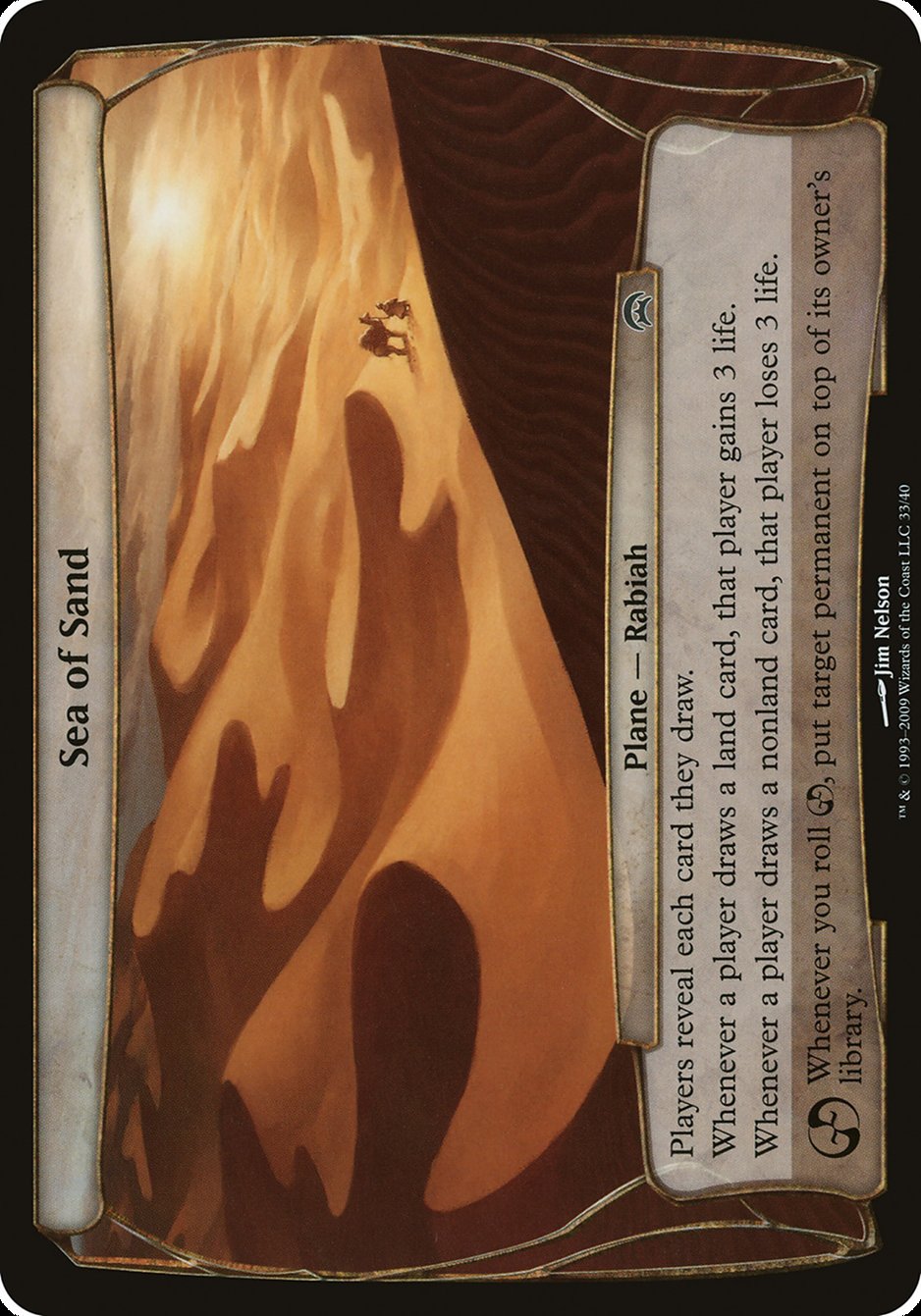 Sea of Sand (Planes) [Planechase Planes] - Magic: The Gathering - Card Brawlers | Quebec | Canada |
