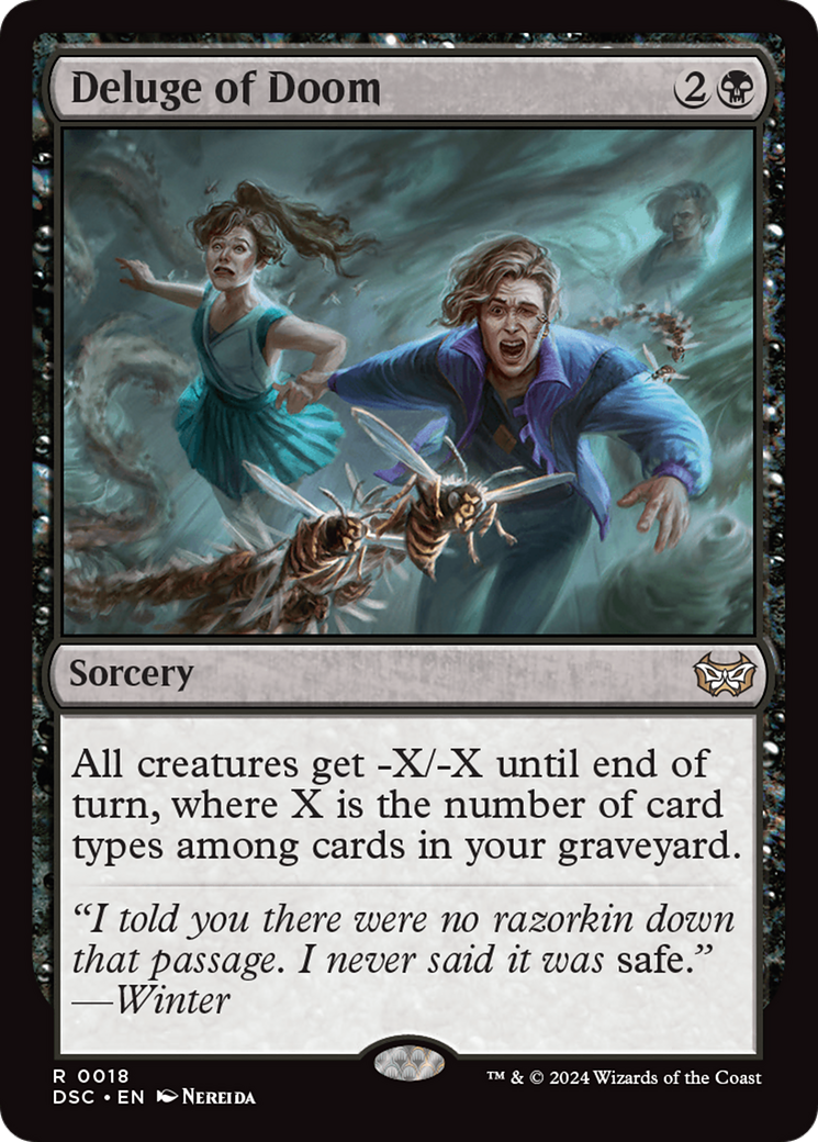 Deluge of Doom [Duskmourn: House of Horror Commander] - Magic: The Gathering - Card Brawlers | Quebec | Canada |