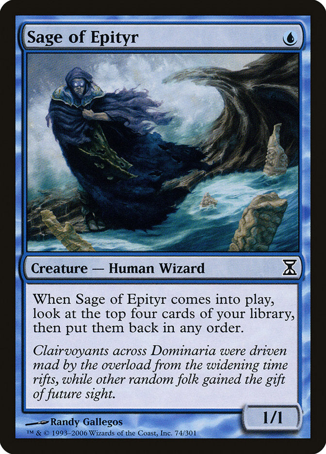 Sage of Epityr [Time Spiral] - Magic: The Gathering - Card Brawlers | Quebec | Canada |