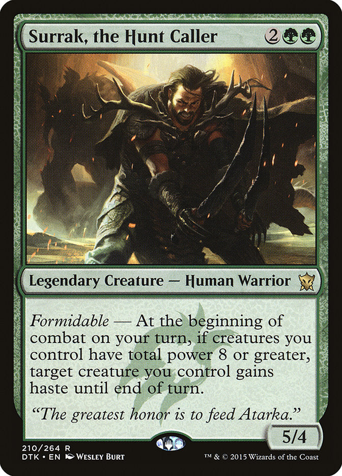 Surrak, the Hunt Caller [Dragons of Tarkir] - Magic: The Gathering - Card Brawlers | Quebec | Canada |