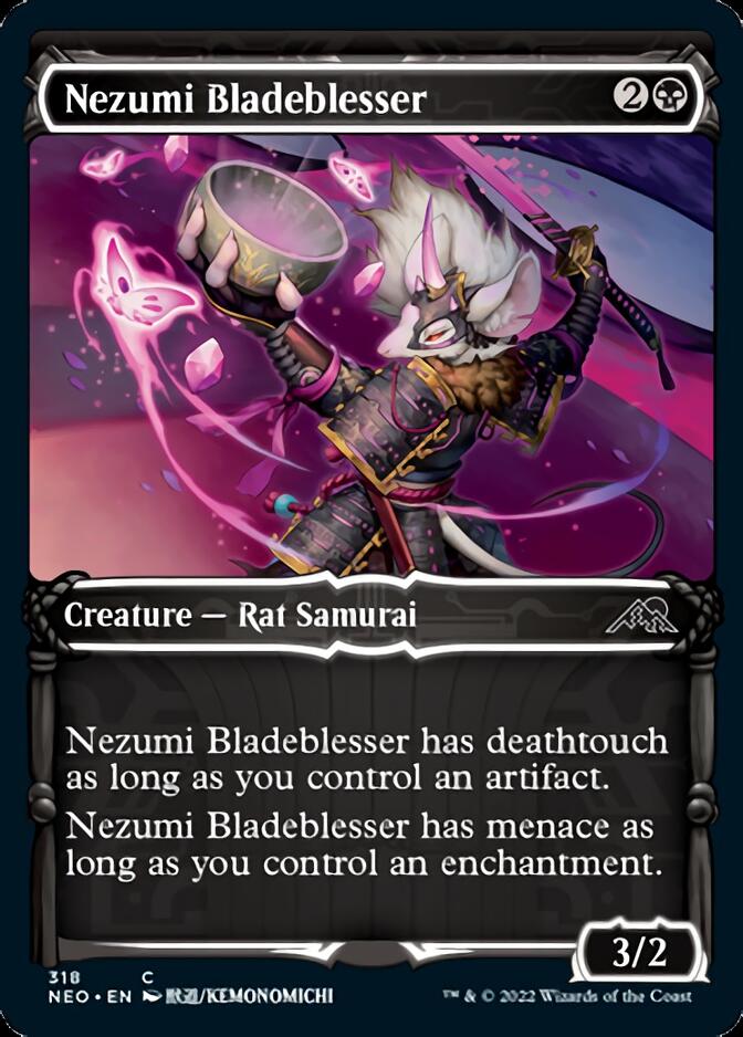 Nezumi Bladeblesser (Showcase Samurai) [Kamigawa: Neon Dynasty] - Magic: The Gathering - Card Brawlers | Quebec | Canada |