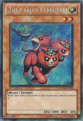 The Fabled Cerburrel [HA04-EN008] Secret Rare - Yu-Gi-Oh! - Card Brawlers | Quebec | Canada |