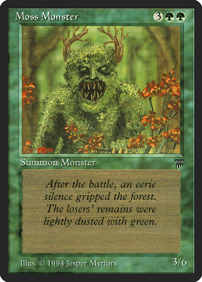 Moss Monster [Legends] - Magic: The Gathering - Card Brawlers | Quebec | Canada |
