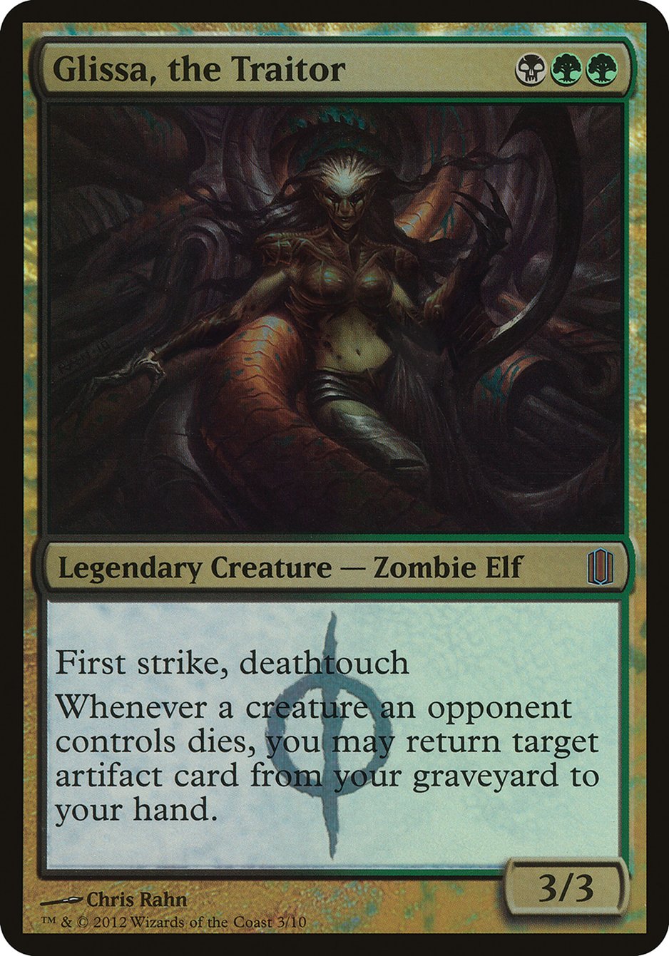 Glissa, the Traitor (Oversized) [Commander's Arsenal Oversized] - Magic: The Gathering - Card Brawlers | Quebec | Canada |