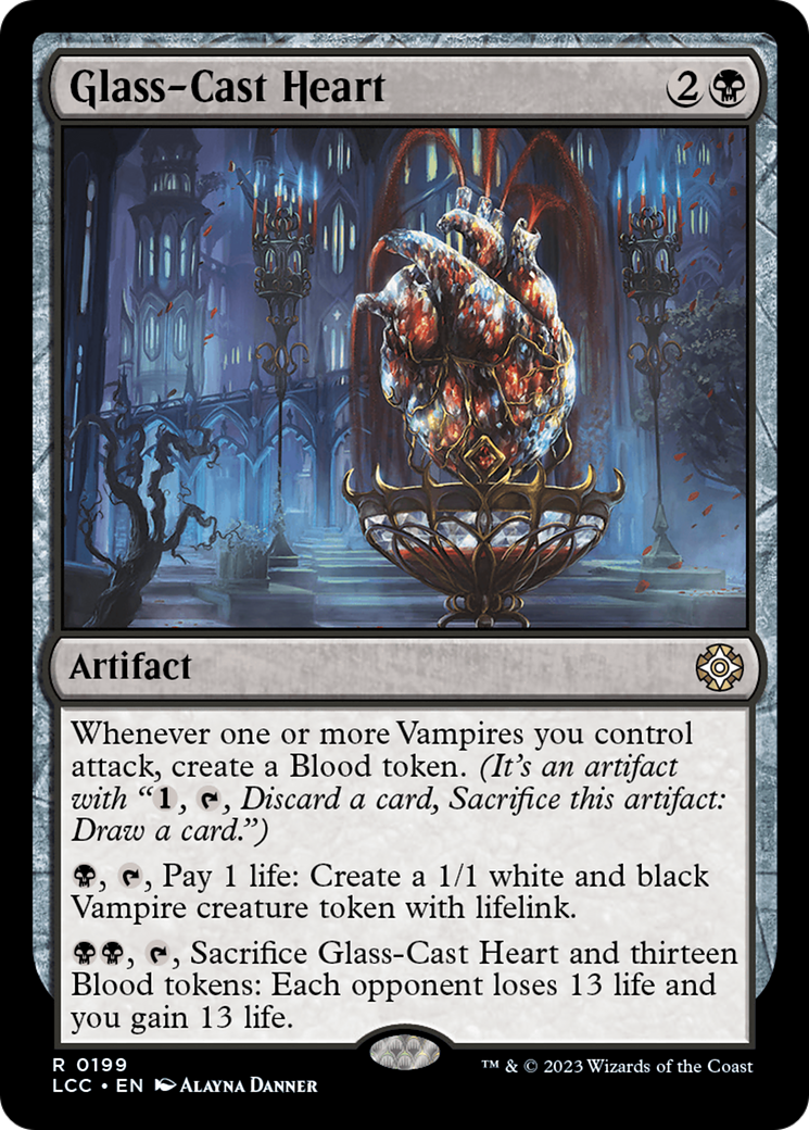 Glass-Cast Heart [The Lost Caverns of Ixalan Commander] - Magic: The Gathering - Card Brawlers | Quebec | Canada |