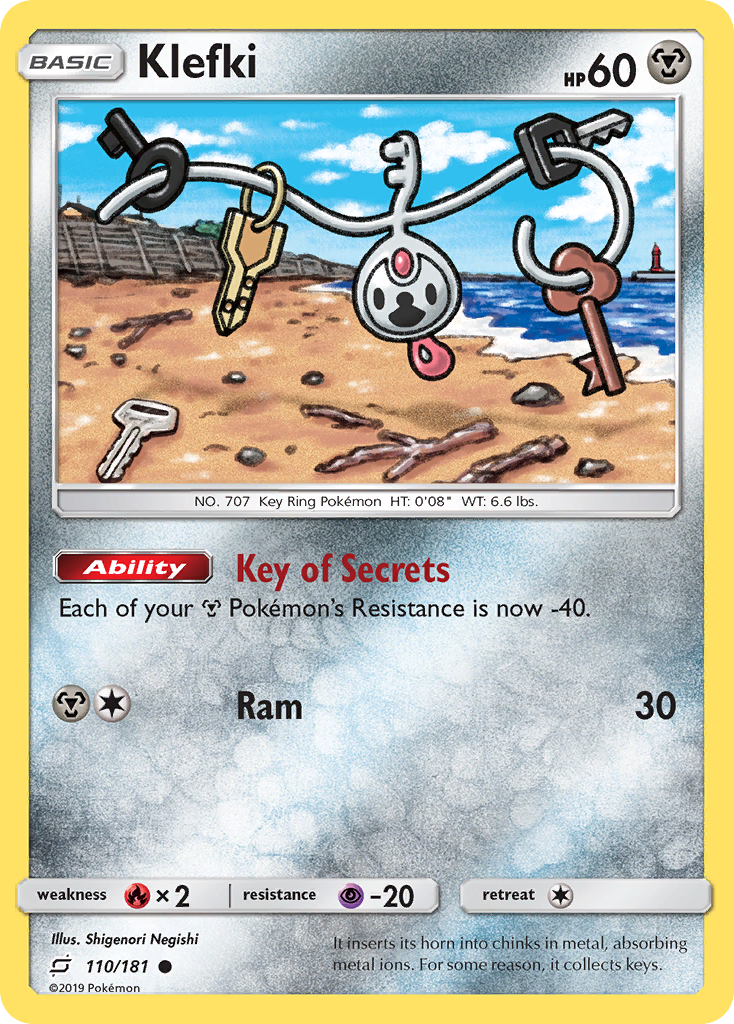 Klefki (110/181) [Sun & Moon: Team Up] - Pokémon - Card Brawlers | Quebec | Canada |