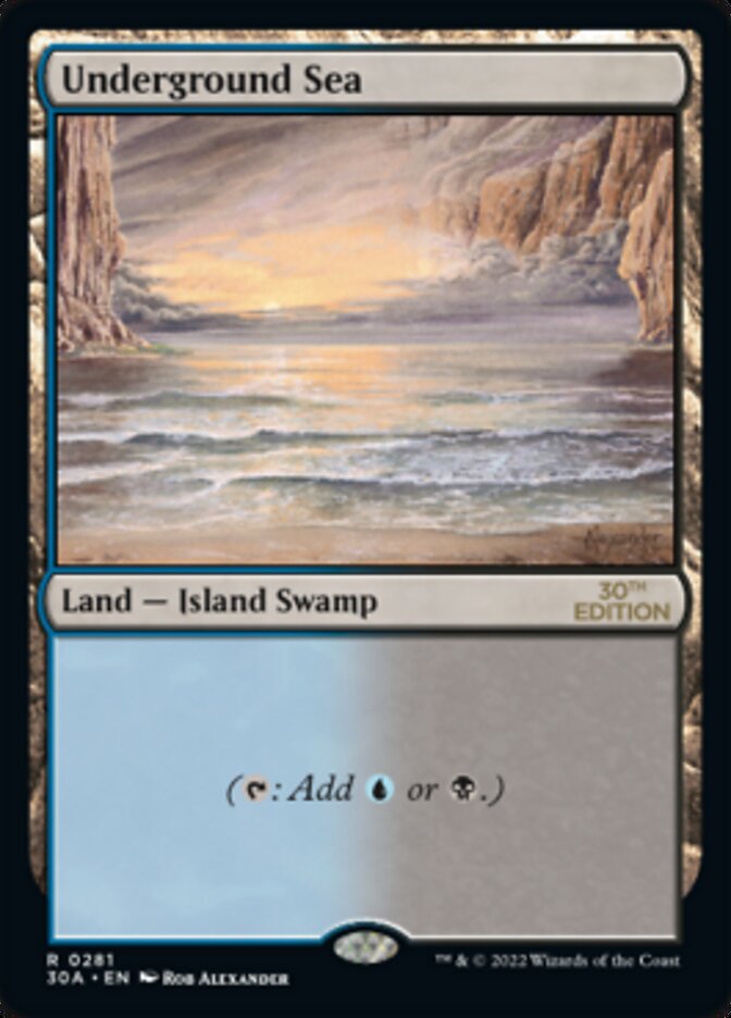 Underground Sea [30th Anniversary Edition] - Magic: The Gathering - Card Brawlers | Quebec | Canada |