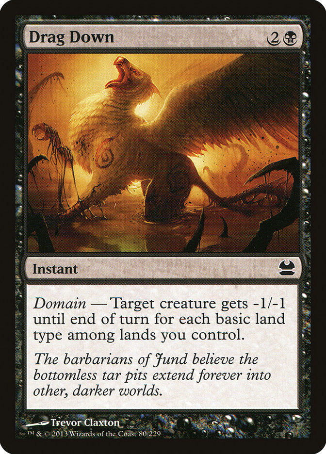 Drag Down [Modern Masters] - Magic: The Gathering - Card Brawlers | Quebec | Canada |