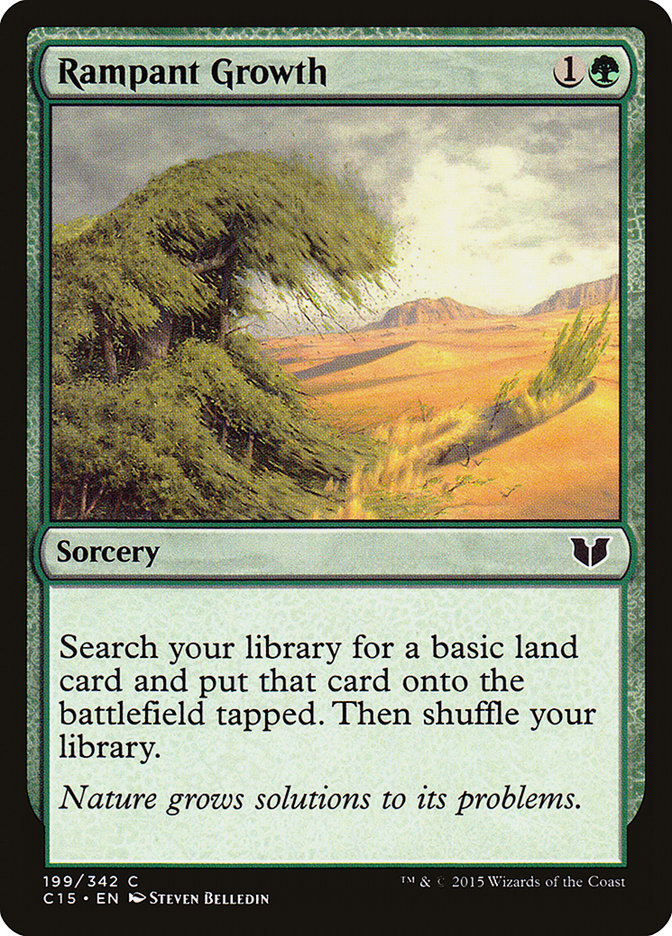 Rampant Growth [Commander 2015] - Magic: The Gathering - Card Brawlers | Quebec | Canada |