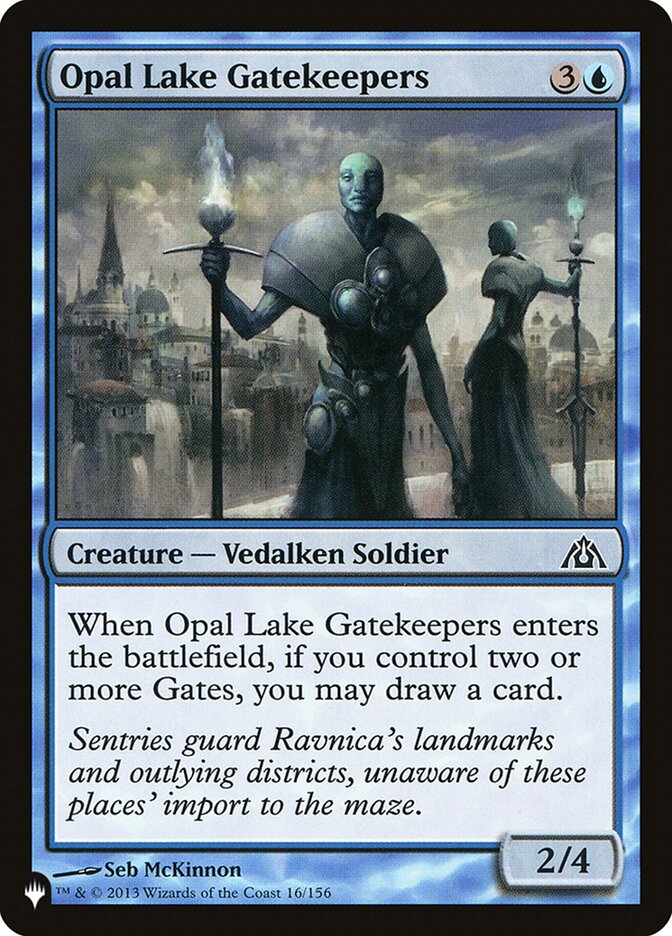 Opal Lake Gatekeepers [The List] - Magic: The Gathering - Card Brawlers | Quebec | Canada |