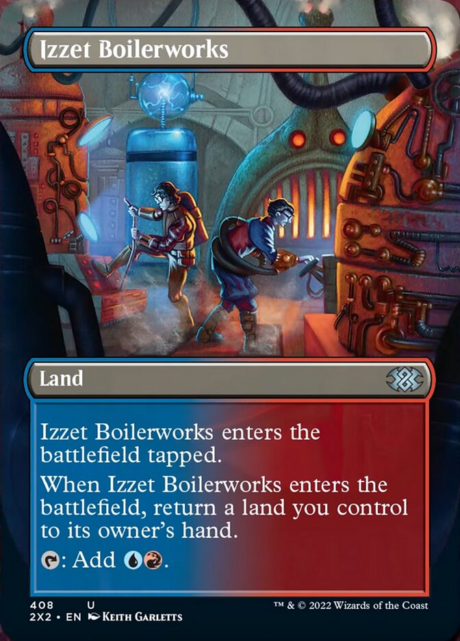 Izzet Boilerworks (Borderless Alternate Art) [Double Masters 2022] - Magic: The Gathering - Card Brawlers | Quebec | Canada |