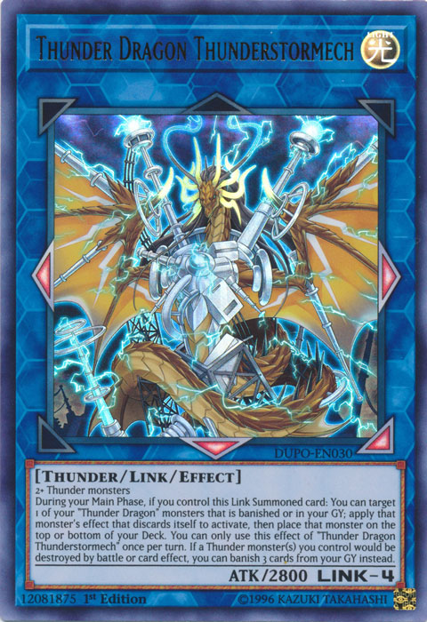 Dragon Tonnerre Thunderstormech [Duel Power] [DUPO-EN030] 