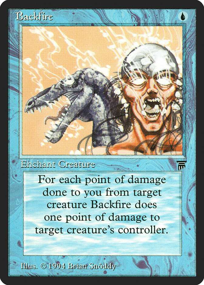 Backfire [Legends] - Magic: The Gathering - Card Brawlers | Quebec | Canada |