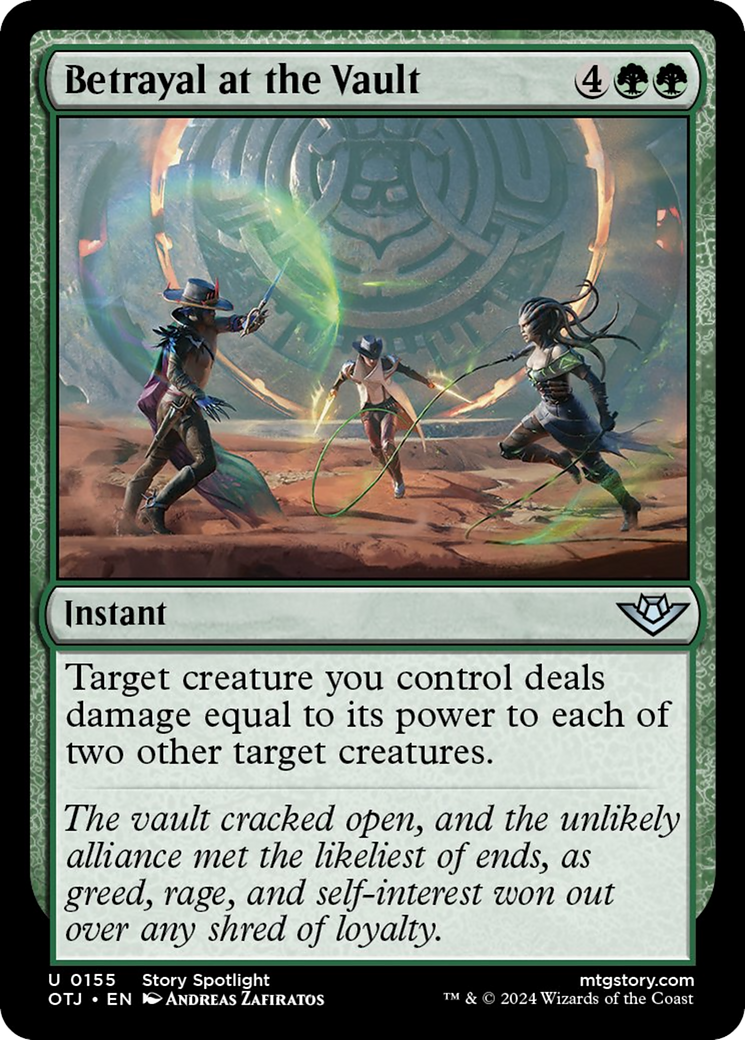 Betrayal at the Vault [Outlaws of Thunder Junction] - Magic: The Gathering - Card Brawlers | Quebec | Canada |