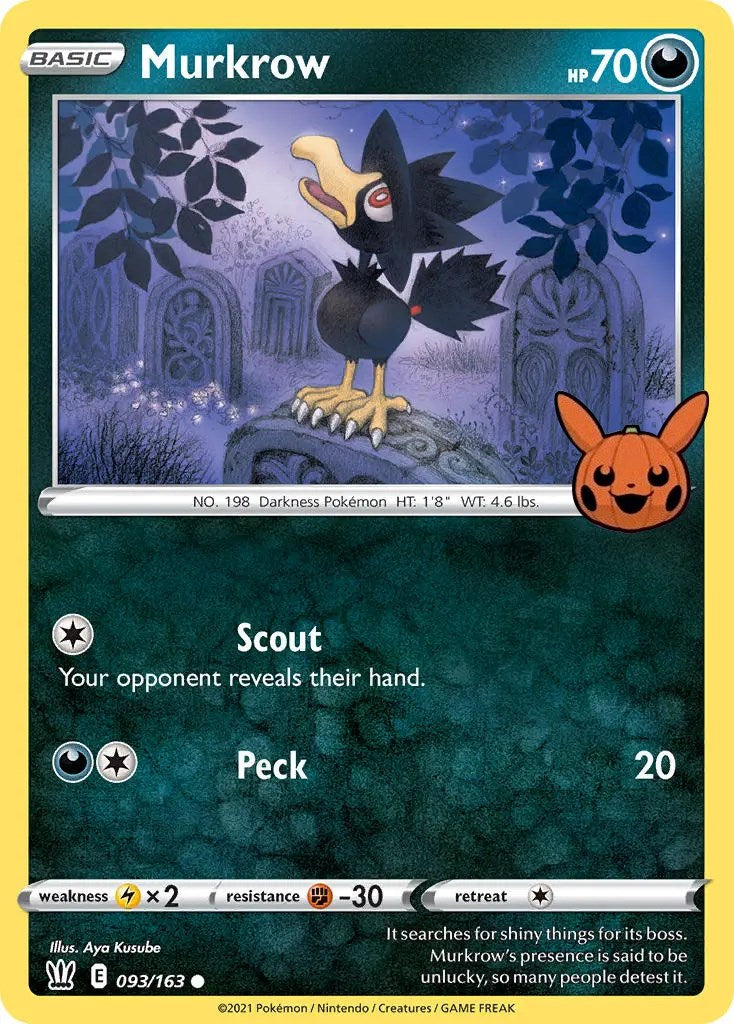 Murkrow (093/163) [Trick or Trade] - Pokémon - Card Brawlers | Quebec | Canada |