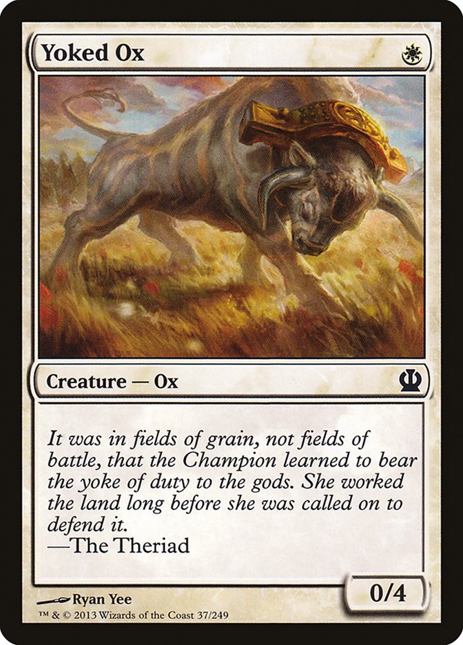 Yoked Ox [Theros] - Magic: The Gathering - Card Brawlers | Quebec | Canada |