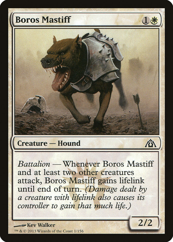 Boros Mastiff [Dragon's Maze] - Magic: The Gathering - Card Brawlers | Quebec | Canada |