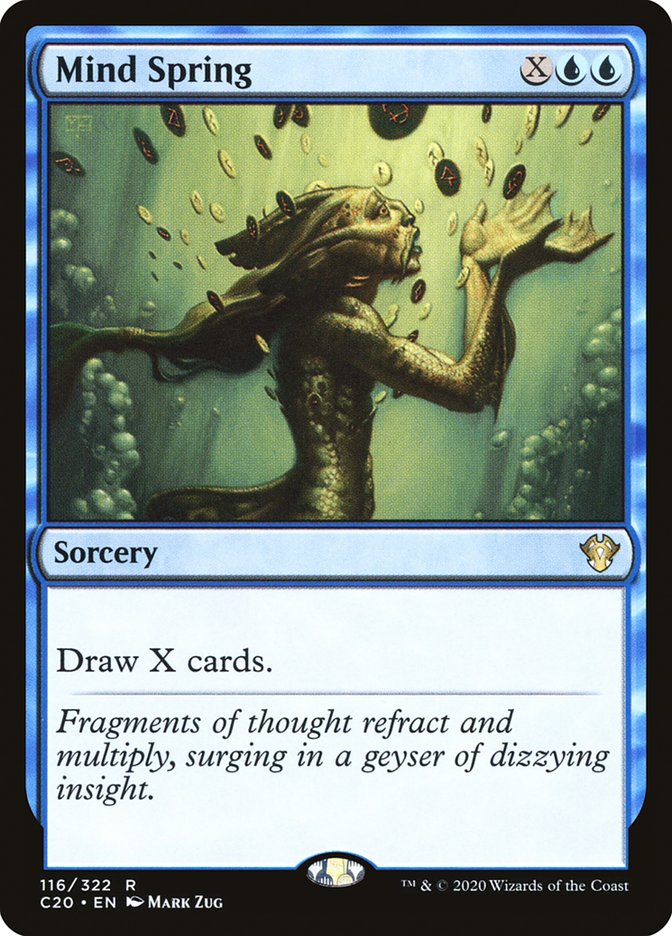 Mind Spring [Commander 2020] - Magic: The Gathering - Card Brawlers | Quebec | Canada |