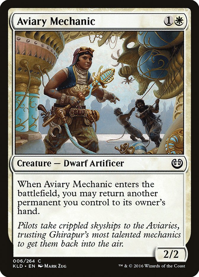 Aviary Mechanic [Kaladesh] - Magic: The Gathering - Card Brawlers | Quebec | Canada |
