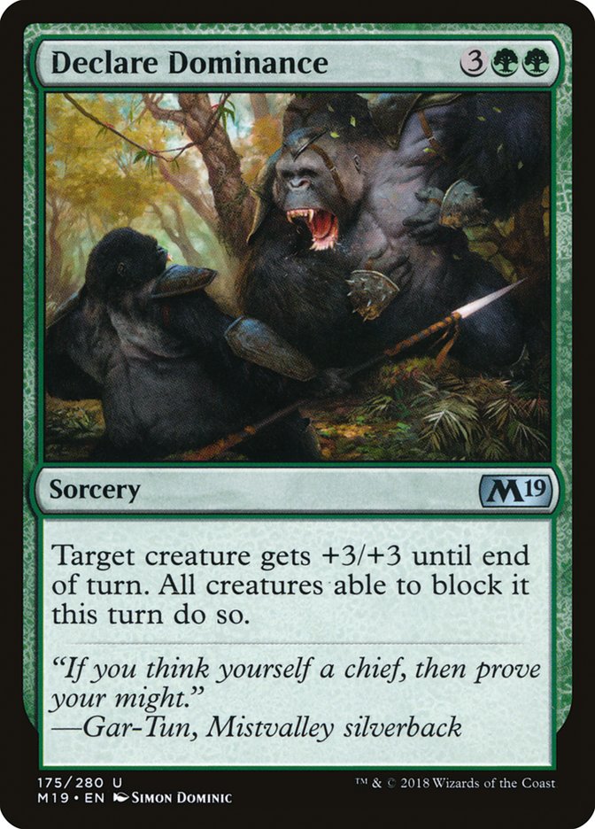 Declare Dominance [Core Set 2019] - Magic: The Gathering - Card Brawlers | Quebec | Canada |