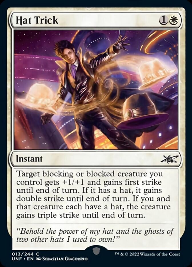 Hat Trick [Unfinity] - Magic: The Gathering - Card Brawlers | Quebec | Canada |